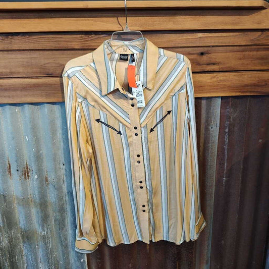 Womans- l/s stripe