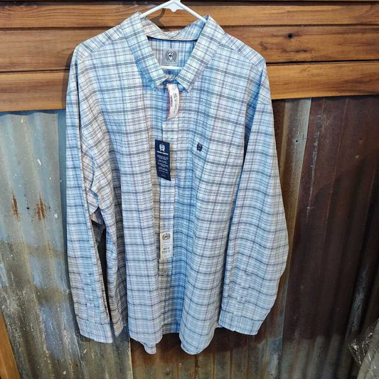 L/S plaid