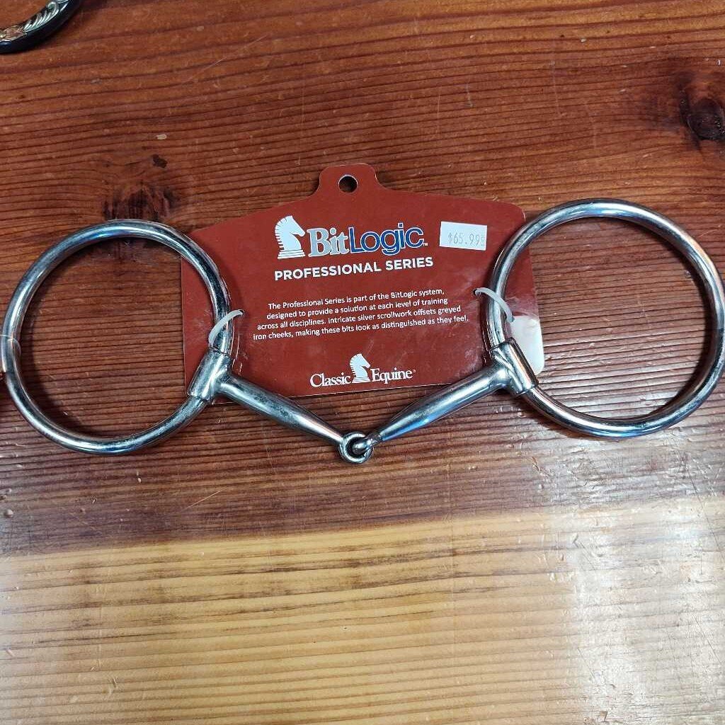 Large ring snaffle