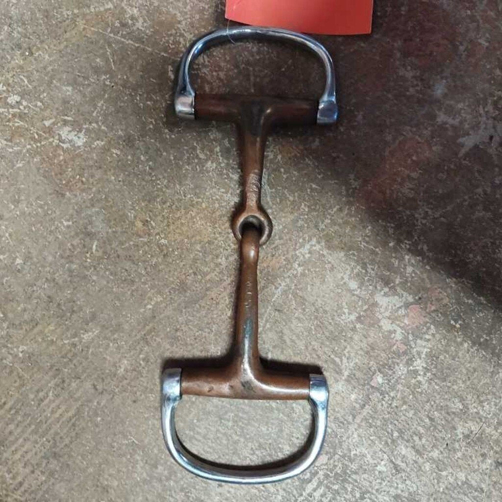 Copper mouth snaffle