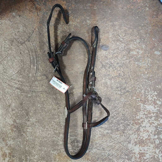 Browband knot bridle with silver