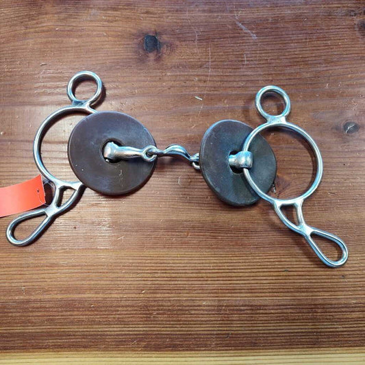 3 piece Gag bit with guards