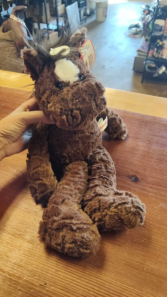Plush horse- long legs