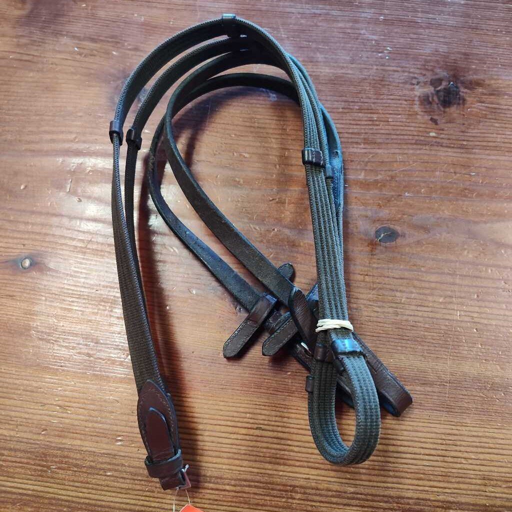 Webbed reins