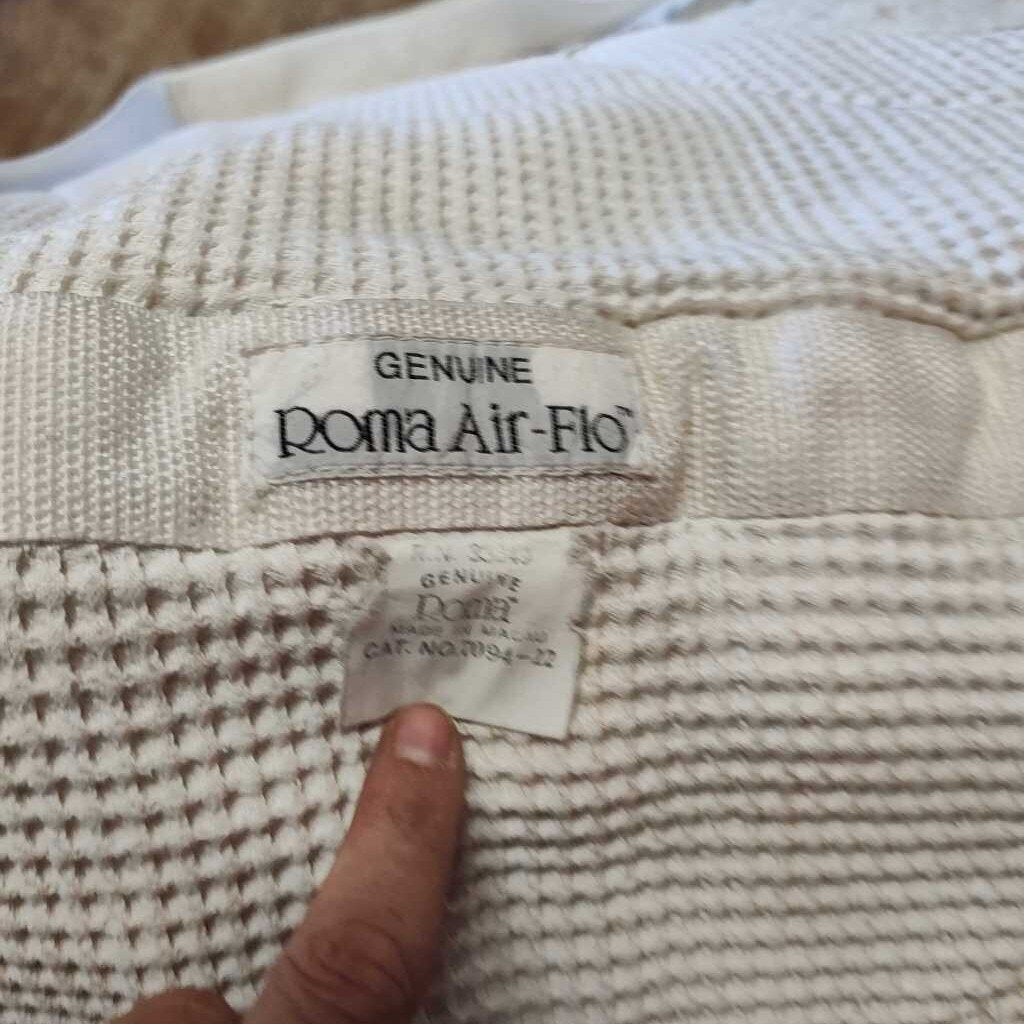Fleece and waffle contour pad
