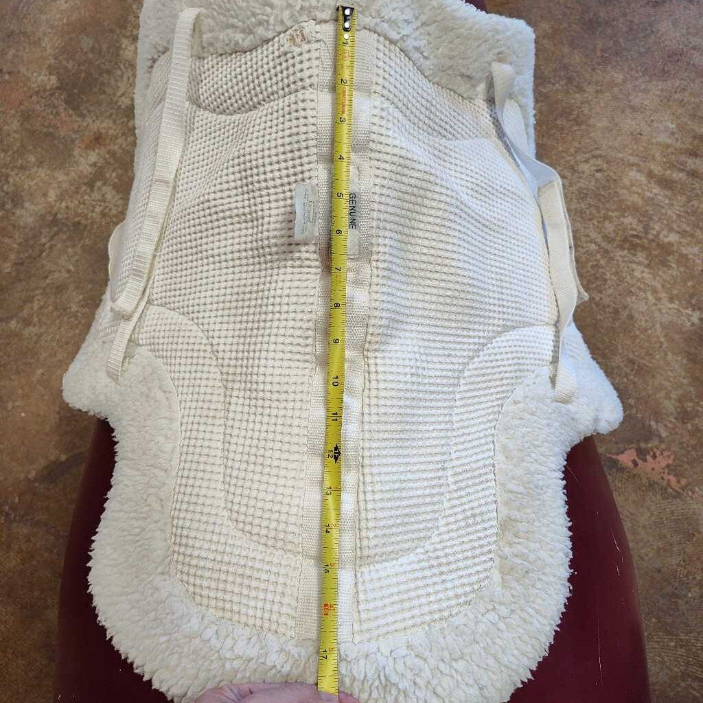 Fleece and waffle contour pad