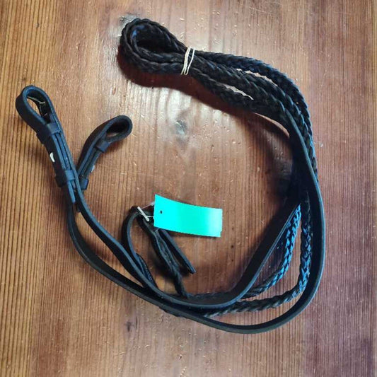 Braided reins
