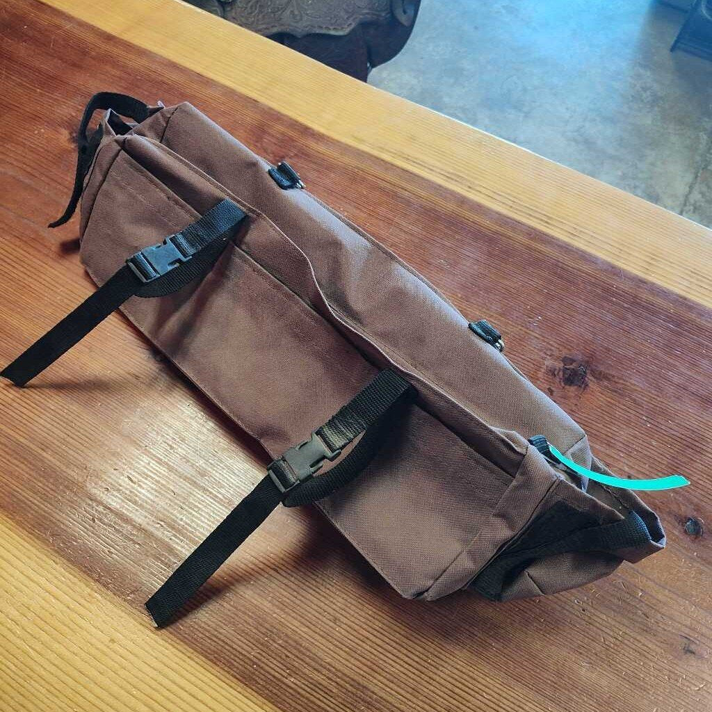 Canvas saddle bag