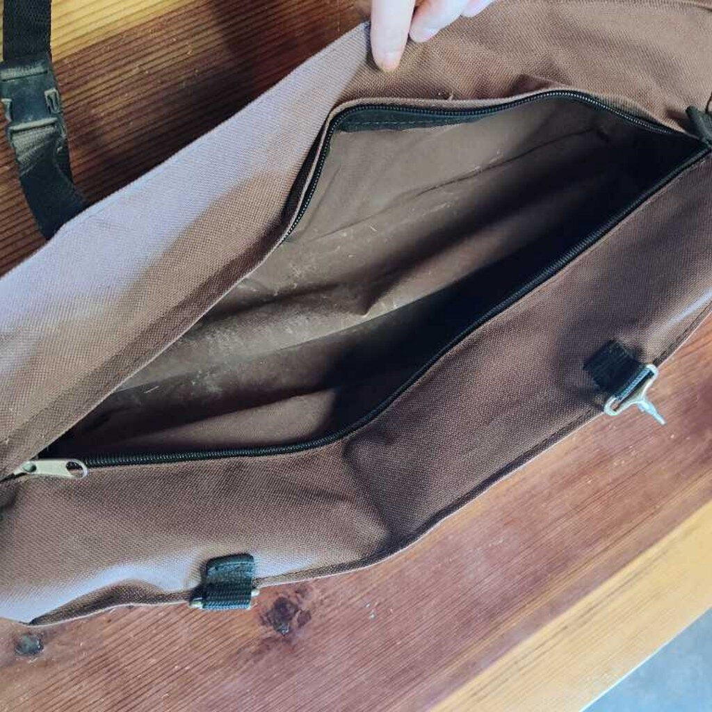 Canvas saddle bag