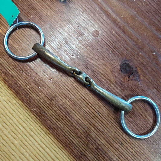 French link loose ring snaffle