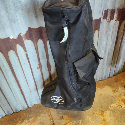 Fleece lined boot bag