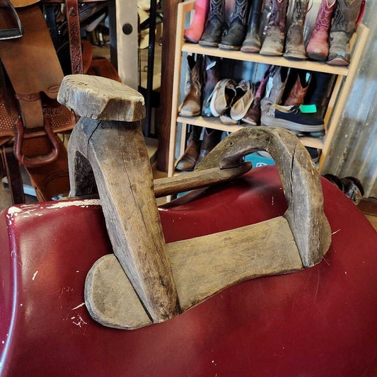 wooden saddle tree