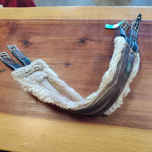 Nylon and fleece- used
