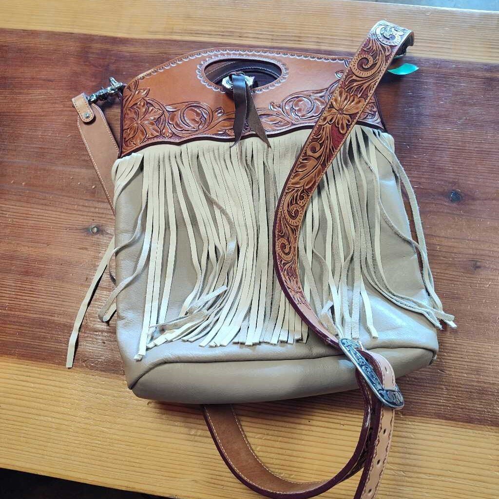 Fringe purse