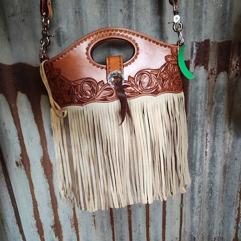 Fringe purse