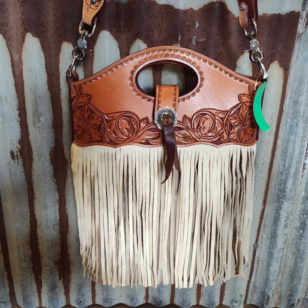 Fringe purse