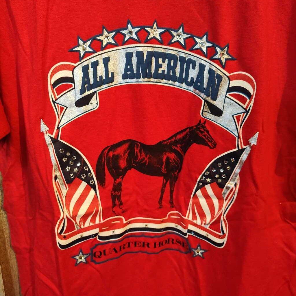 T-Shirt- america Quarter horse