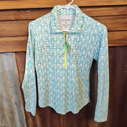 Collared longsleeve sunshirt