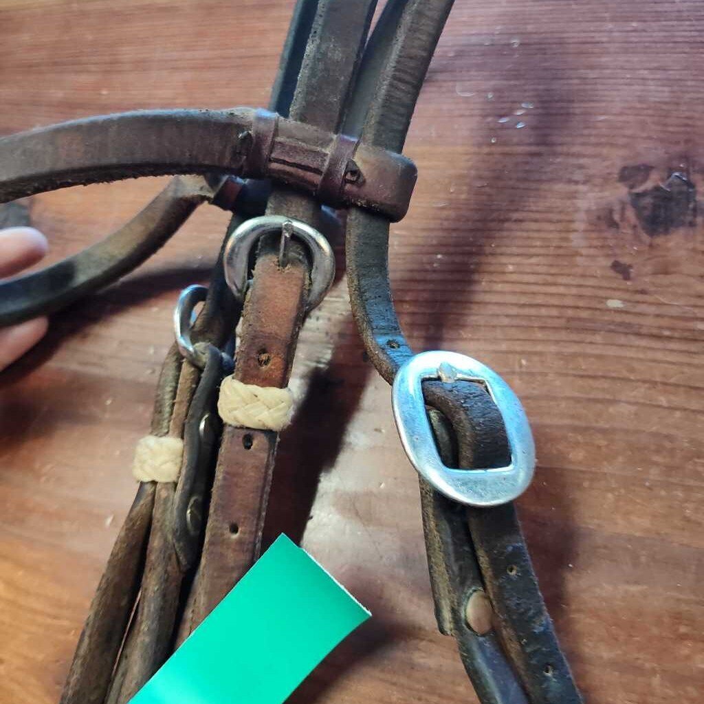 Browband style -rawhide detail