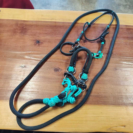 Yacht rope and rope bridle- bitless