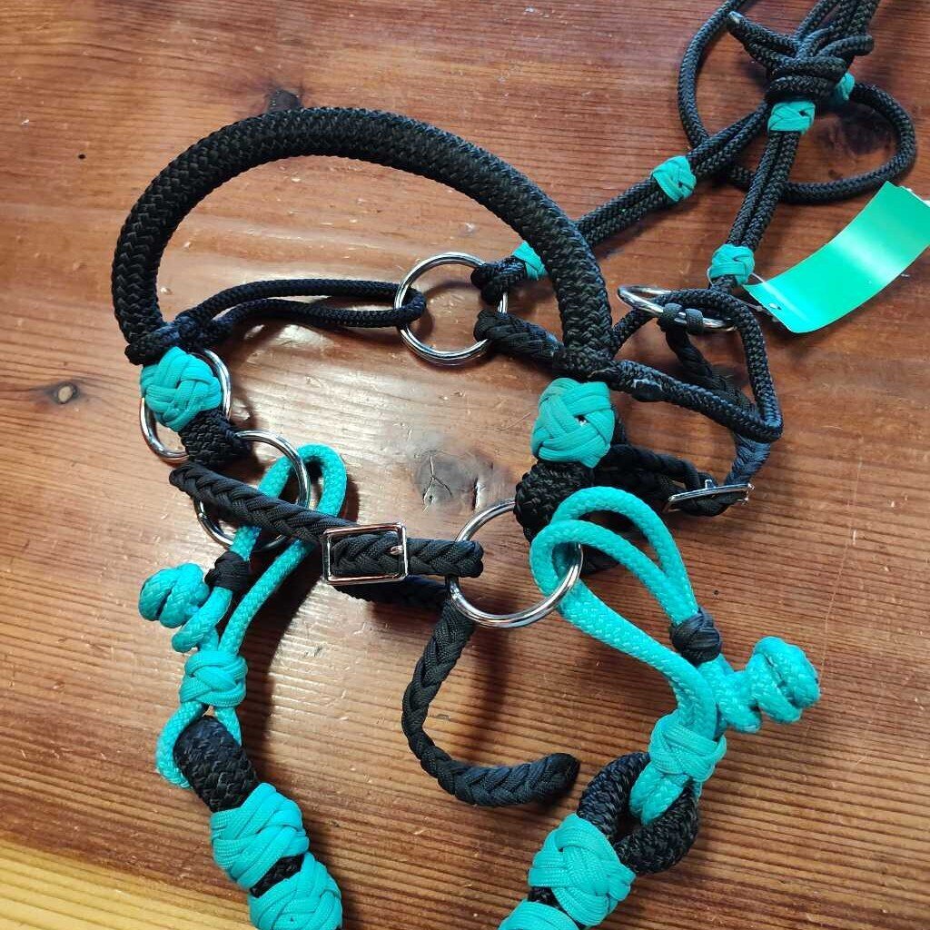 Yacht rope and rope bridle- bitless