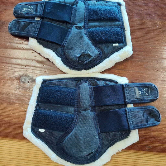 Brushing boots- fleece lined