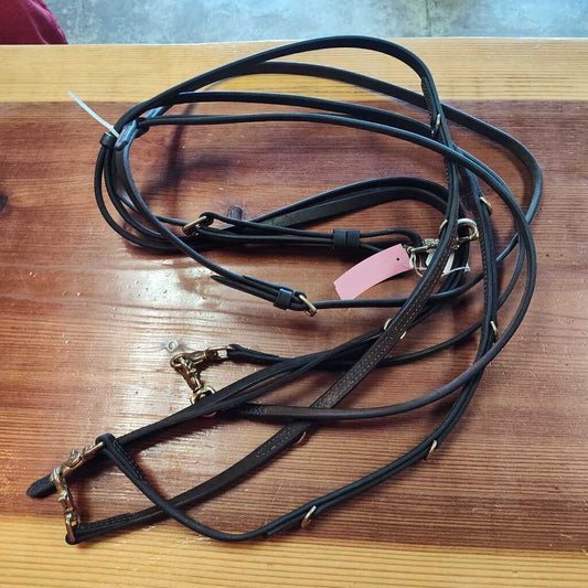 Like new- Split reins german martingale