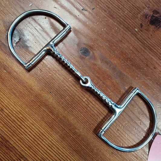 D Ring with Corkscrew mouth