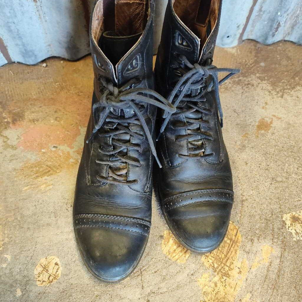 Ladies- lace up paddock boots