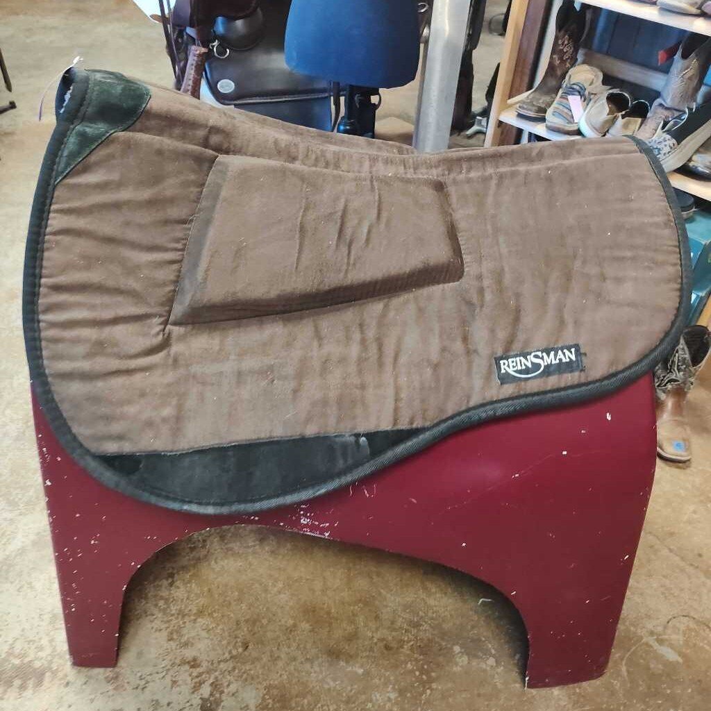 Build up squared off round pad