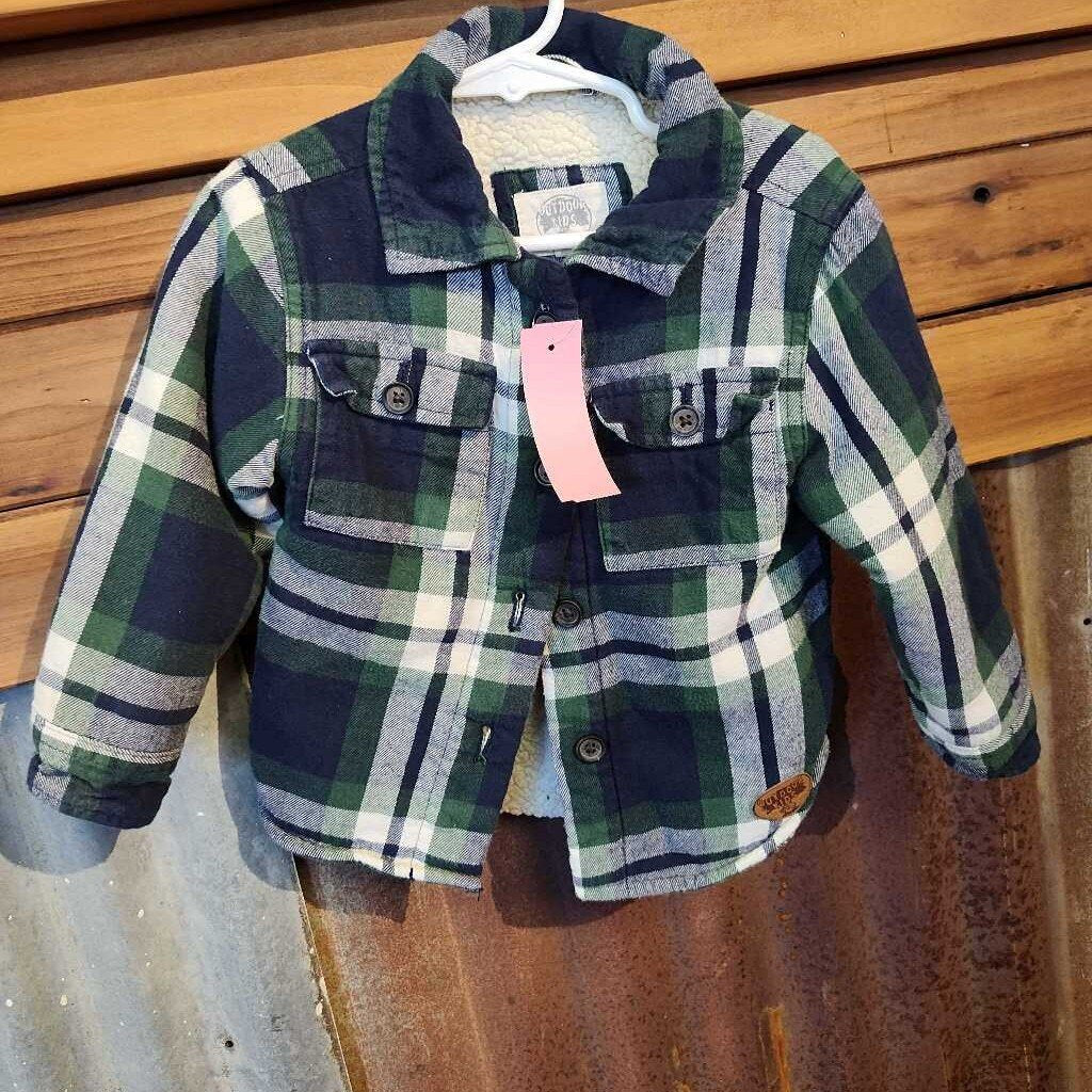 Fleece button down- toddler