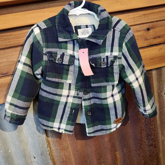 Fleece button down- toddler