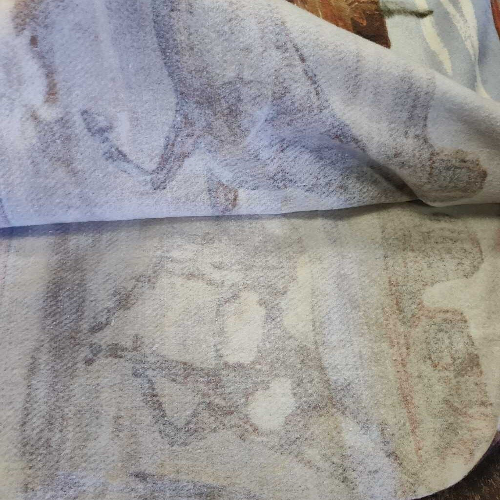 Horse theme blanket