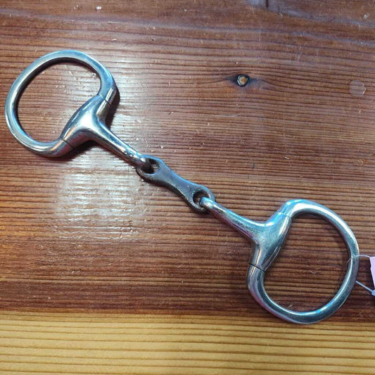 Eggbutt snaffle-piece