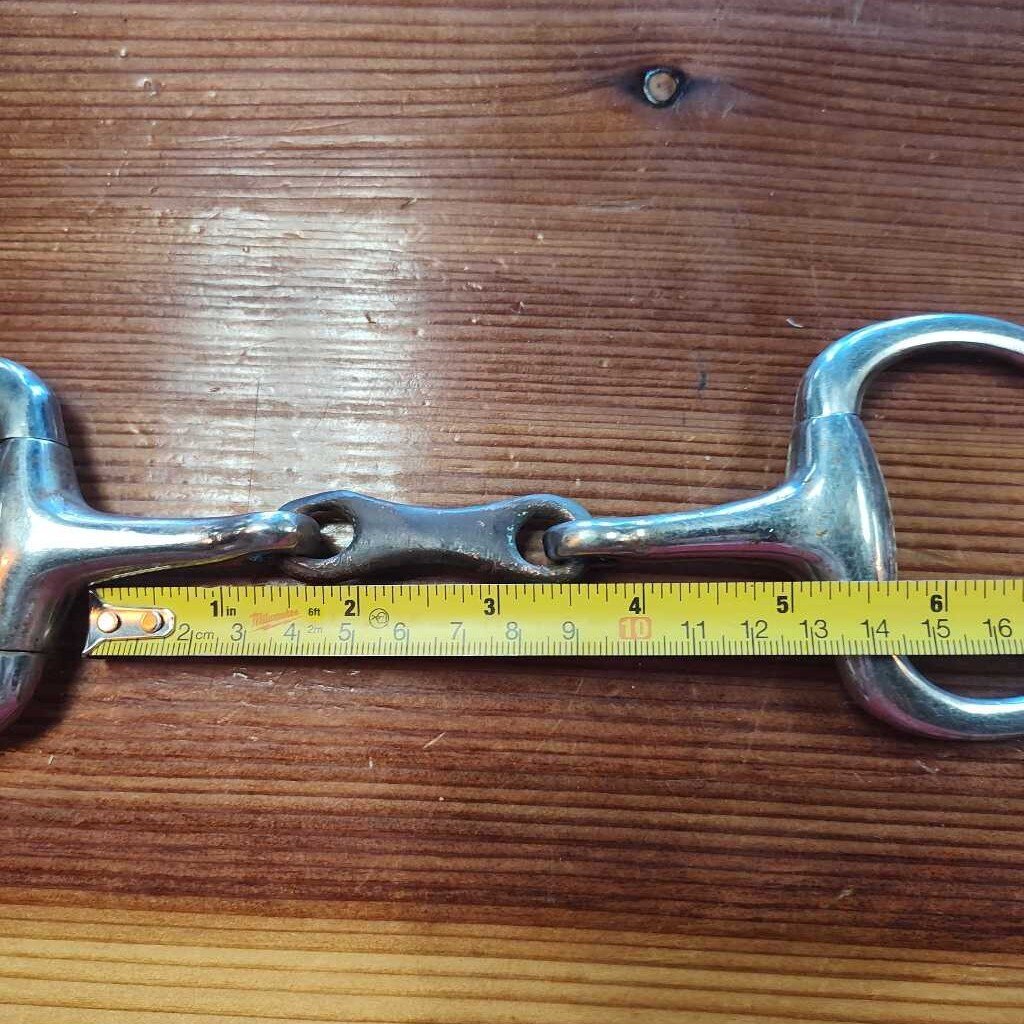 Eggbutt snaffle-piece