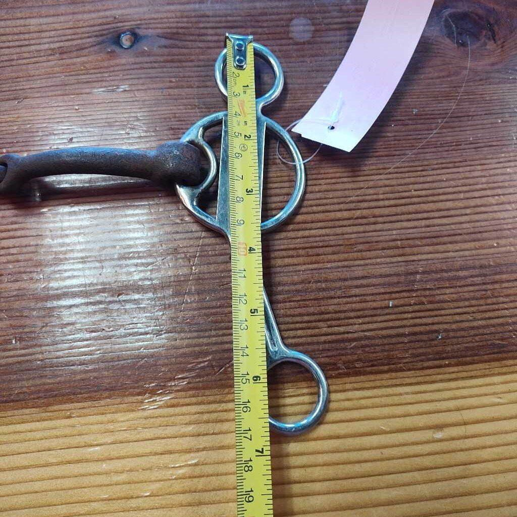 Snaffle with longer shank