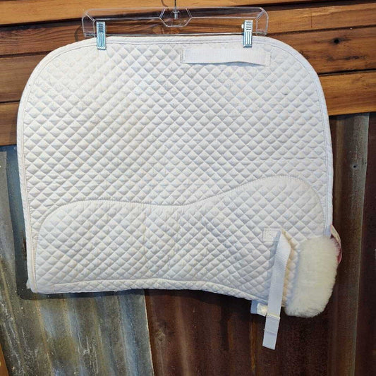 Quilted with real sheepskin