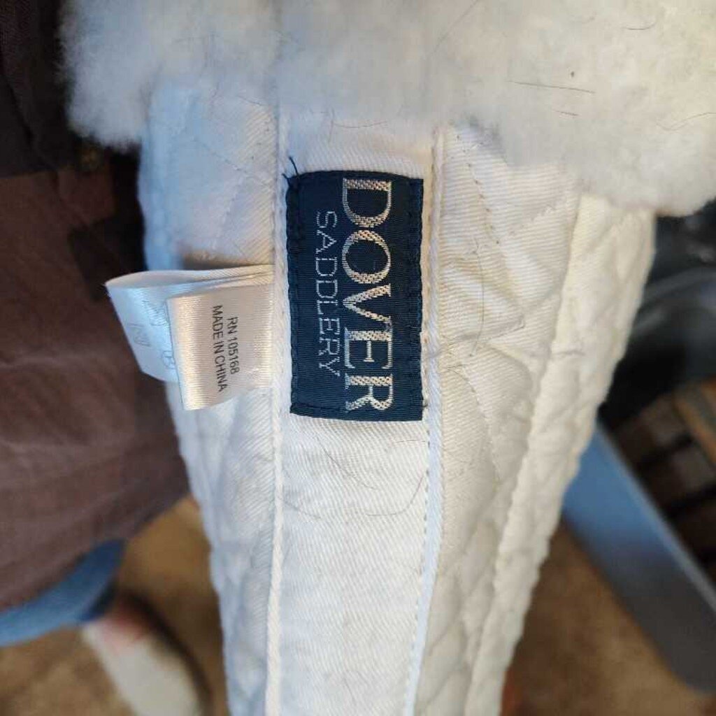 Quilted with real sheepskin