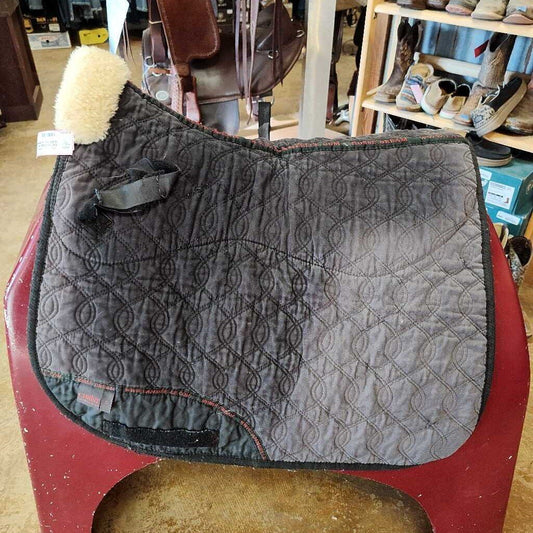 Quilted with real sheepskin