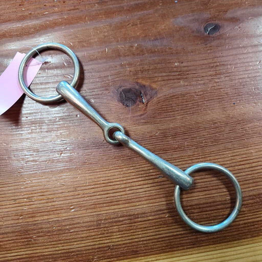 Loose ring snaffle- brass/ Copper