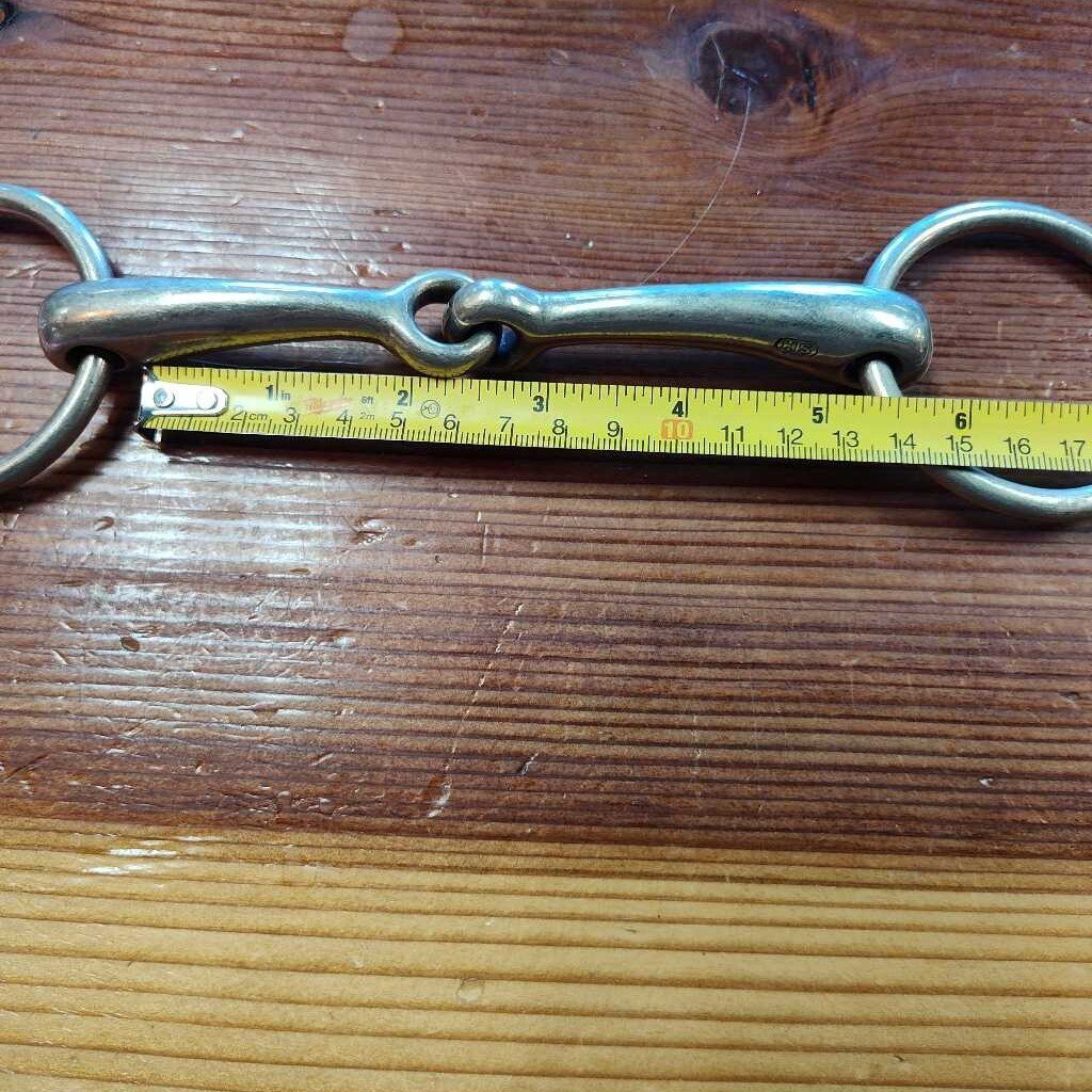 Loose ring snaffle- brass/ Copper