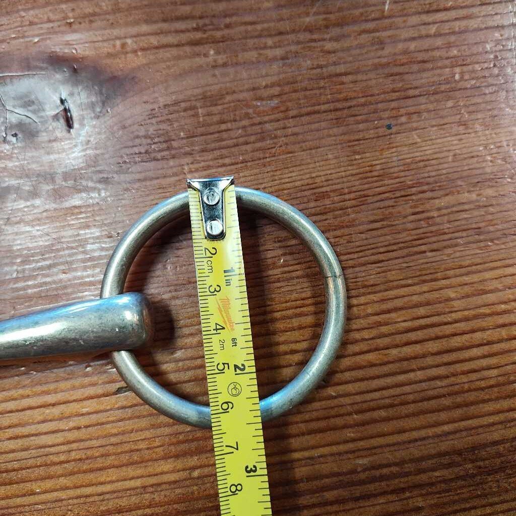 Loose ring snaffle- brass/ Copper