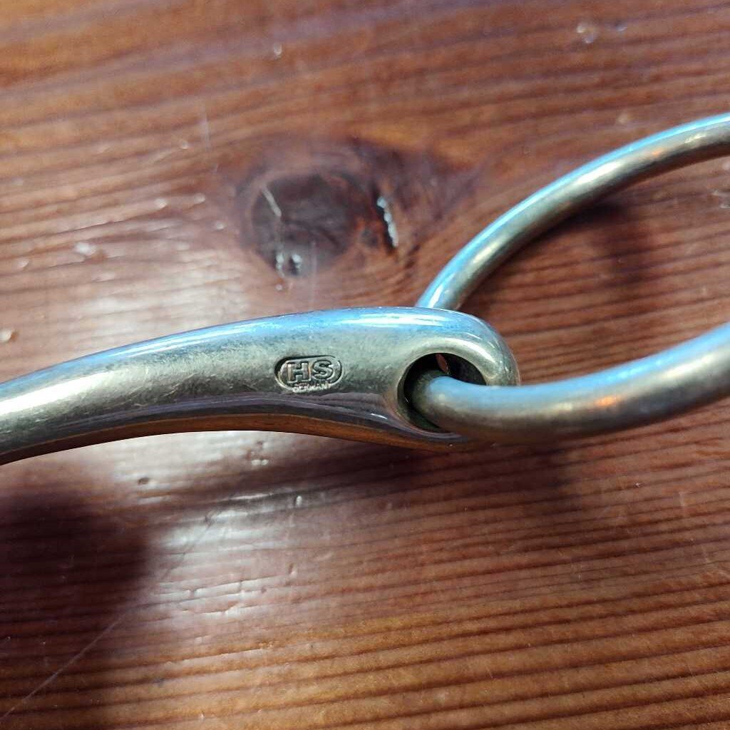 Loose ring snaffle- brass/ Copper