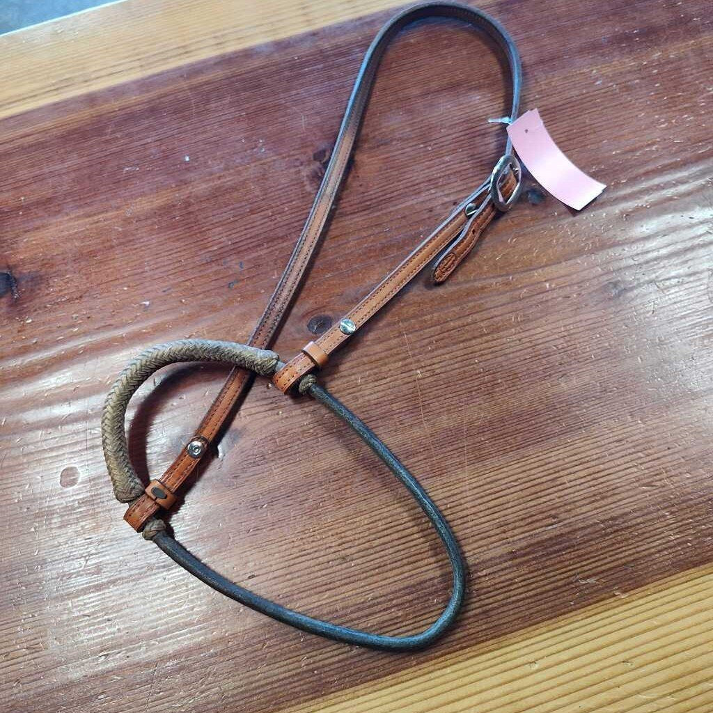 Cavesson Leather & Rawhide