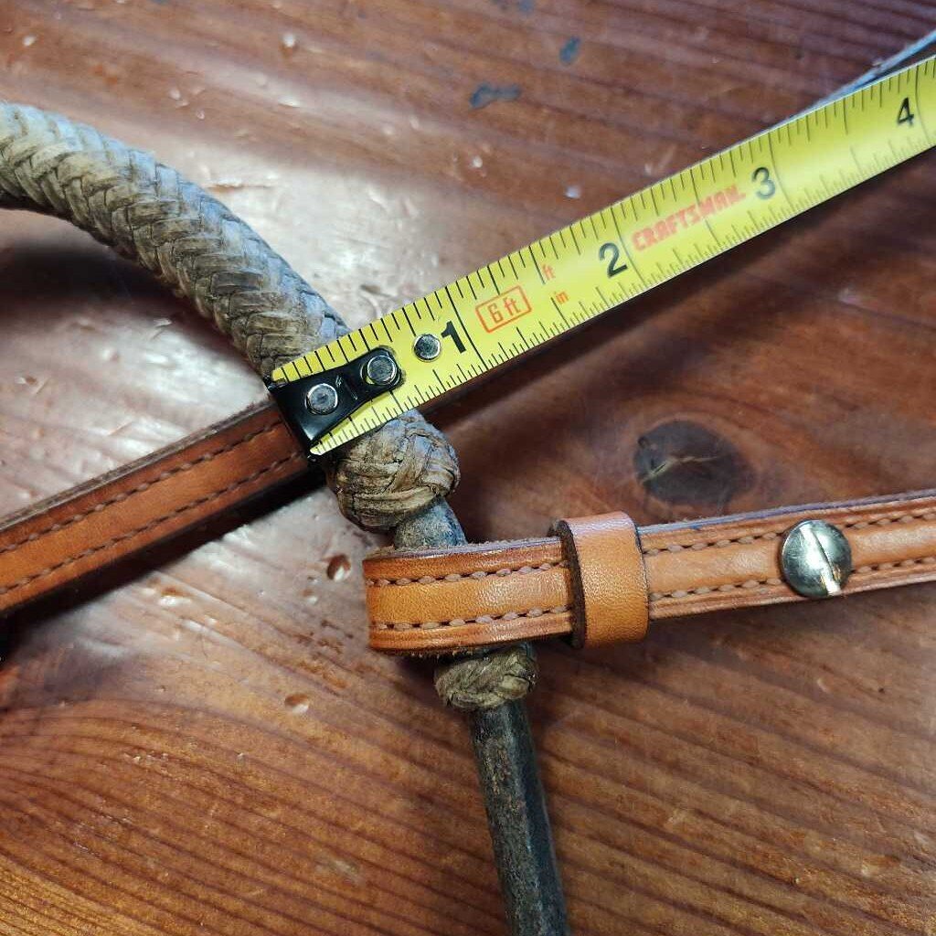 Cavesson Leather & Rawhide