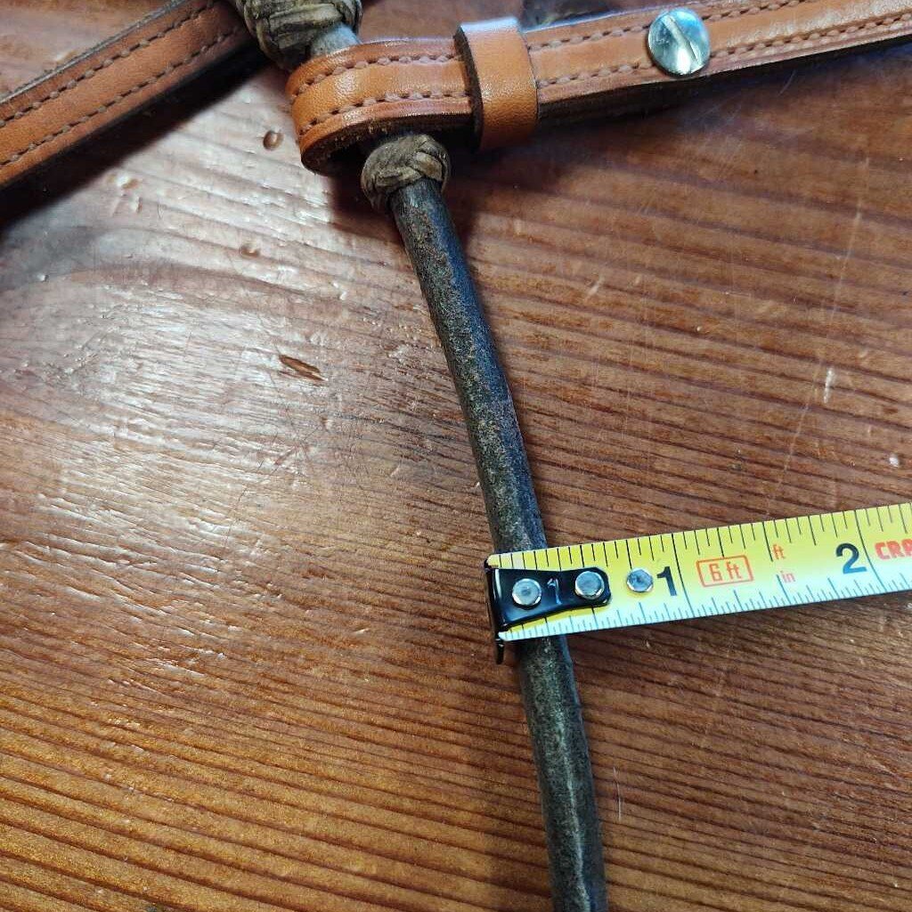 Cavesson Leather & Rawhide