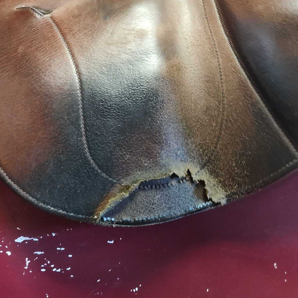 Hunter jumper saddle