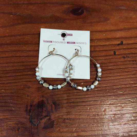 earrings- Round dangle