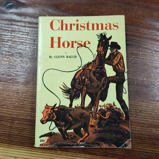 Christmas horse