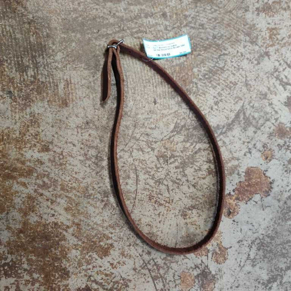 Leather throat latch